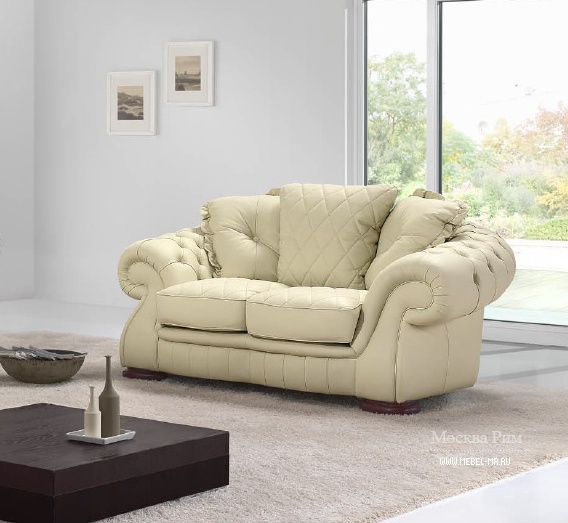 Кресло из массива дерева и кожи Nido, New Trend Concepts - Мебель МР
