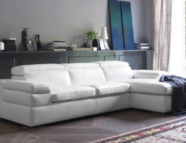 Диван в кожаной обивке Miro, New Trend Concepts