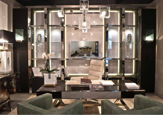 Стенка библиотека Showroom