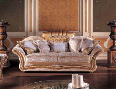 Диван на скрытом каркасе 950, Ezio Bellotti (белый диван)