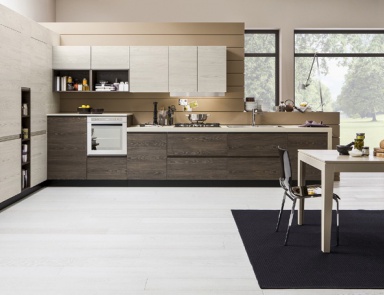 Кухня (кухонный гарнитур) Arcobaleno, производитель Arrex le cucine.