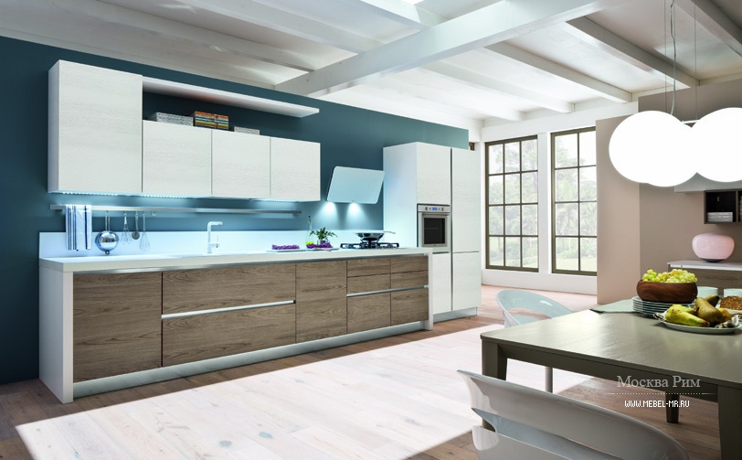 Кухня (кухонный гарнитур) Papaia, производитель Arrex le cucine.