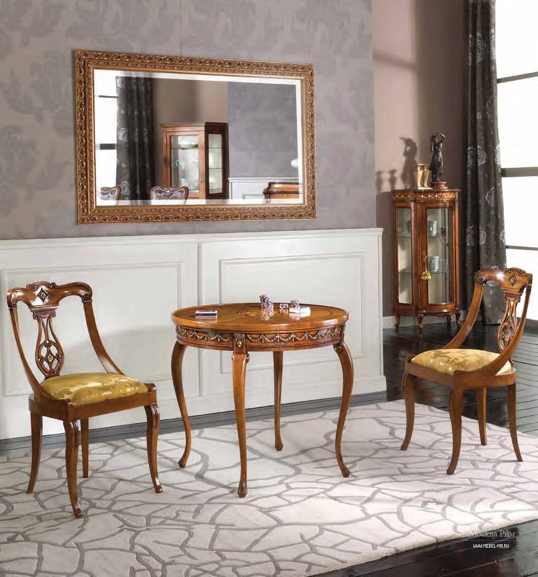 Стул в стиле барокко с резной выгнутой спинкой Henry, Arve Style ...