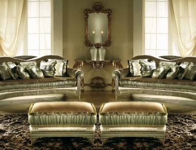 Пуф в текстильной обивке Iris, SAT Export