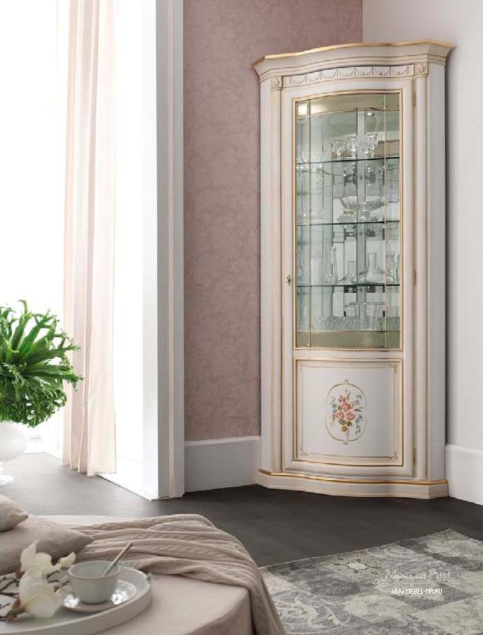 Витрина угловая в классическом стиле Milano, Maronese