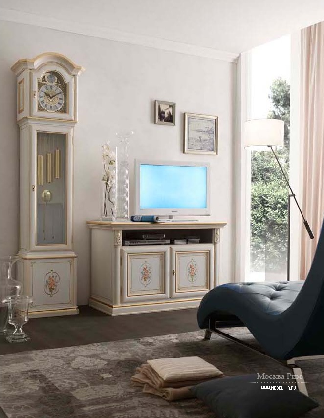 Тумба для ТВ с декоративным узором Milano, Maronese