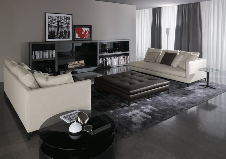 Модульный диван Andersen Slim, Minotti