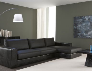 Угловой диван Nightfly, коллекция Luxury, Rossetto Armobil (диван из искуственной кожи)