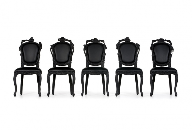 Стул Smoke Dining Chair, Moooi