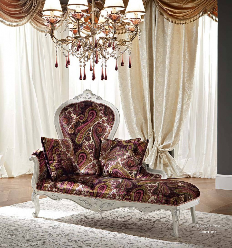 Кушетка с каркасом из массива дерева Bella Vita, Modenese Gastone