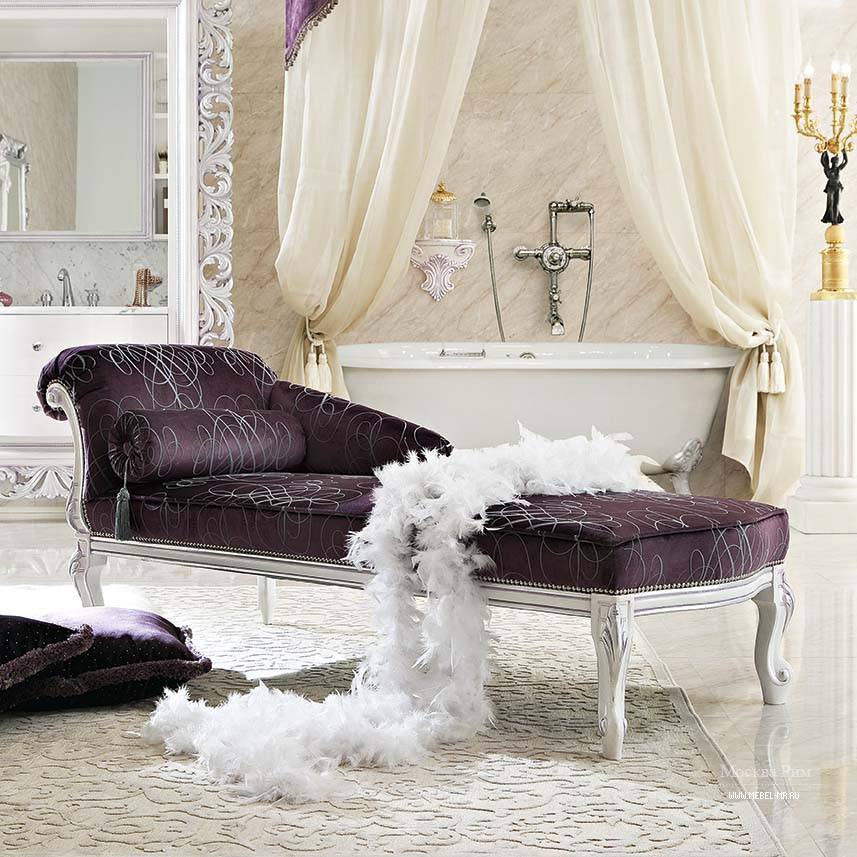Кушетка с каркасом из массива дерева Bella Vita, Modenese Gastone
