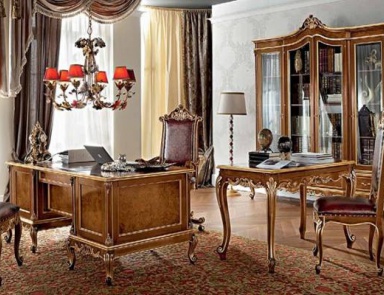 Кабинет (гарнитур для кабинета) Casanova, Modenese Gastone (мебель для кабинета барокко, рококо)