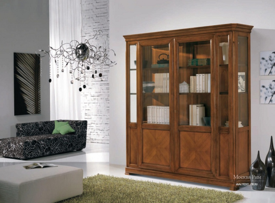 Гарнитур для гостиной из древесины в отделке шпоном Capri, Arve Style