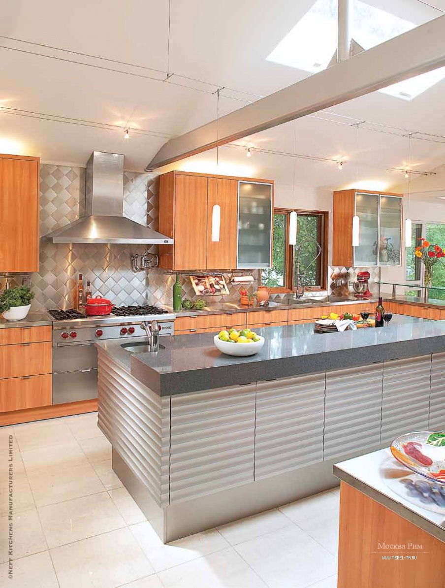 Гарнитур для кухни в шпоне и камне Contemporary Comp. 13, Neff Kitchens