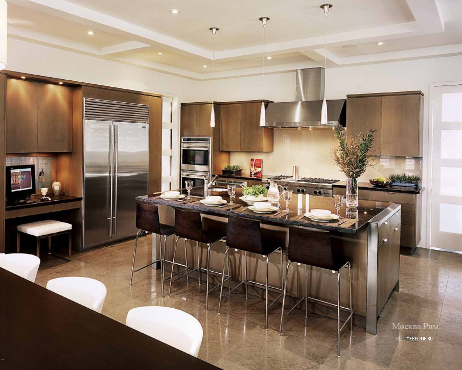 Гарнитур для кухни в шпоне с мраморным топом Comp. 22, Neff Kitchens