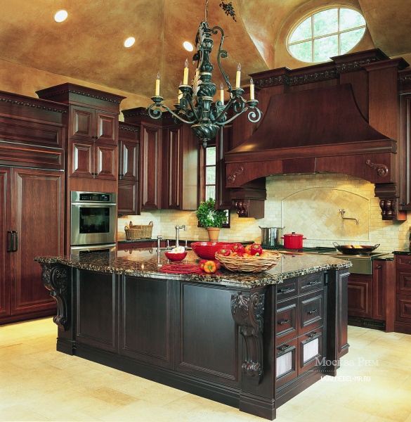 Гарнитур для кухни с резьбой Traditional Comp. 8, Neff Kitchens