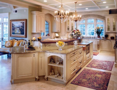 Гарнитур для кухни с кованой фурнитурой Traditional Сomp.9, Neff Kitchens