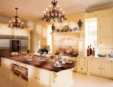 Гарнитур для кухни с деревянной столешницей Traditional Сomp.14, Neff Kitchens