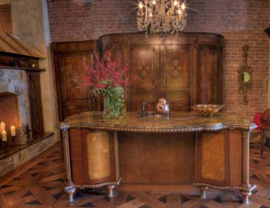 Гарнитур для кабинета из красного дерева Louis Philippe Comp.1, Neff Kitchens