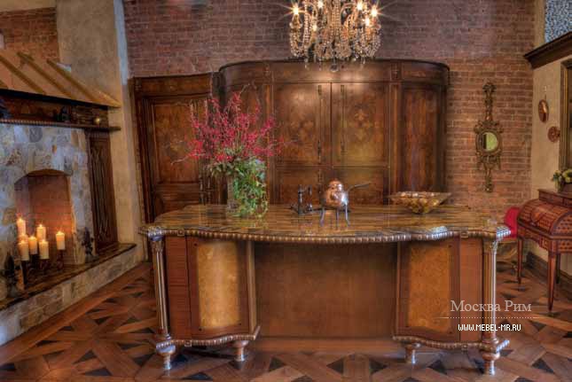 Гарнитур для кабинета из красного дерева Louis Philippe Comp.1, Neff Kitchens