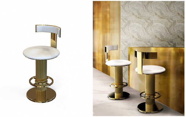 Стул барный Gilberto