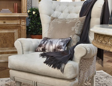 Кресло с высокой спинкой, Medea