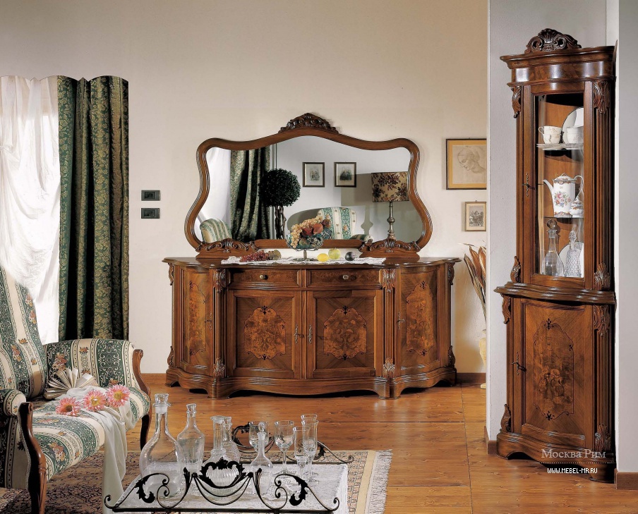 Буфет с декоративной инкрустацией, Mirandola Export