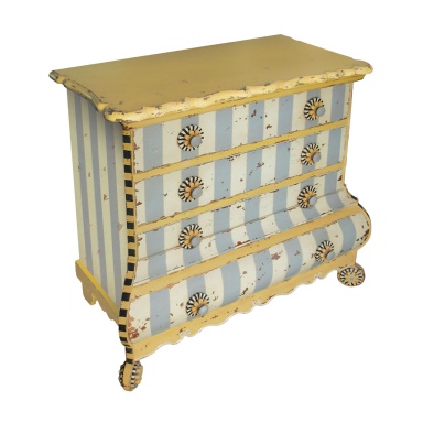 Комод Pinwheel And Stripped Chest