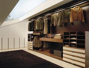 Гардеробная из древесины BoiserieKLASS, Mobileffe