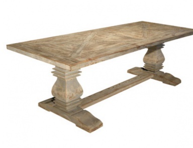 Стол на каркасе из сосны Reclaimed Pine, GJ Styles
