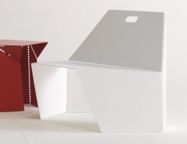 Стул из алюминия Bent, Moroso