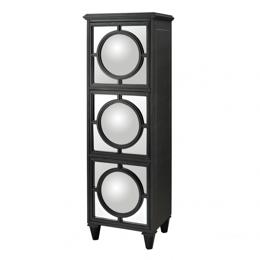 Стеллаж Mirage Convex Mirror Shelf Unit Sterling