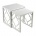 Стол Gloss White Nesting Table