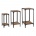Стол Set Of  Plant Stands With Bottom Shelf