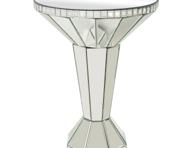 Стол Mirrored Side Table Dimond Home (дизайнерская мебель для гостиной)