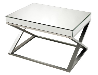 Стол Klein-Mirror And Stainless Steel Coffee Table Dimond Home