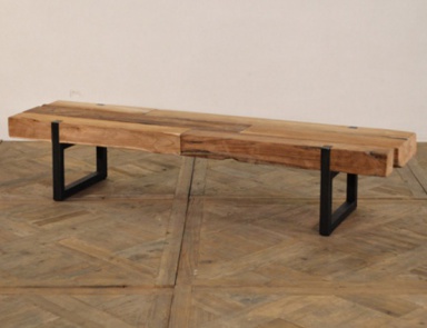 Столик на каркасе из тикового дерева Reclaimed, GJ Styles