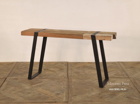 Консоль на стальном каркасе Reclaimed, GJ Styles