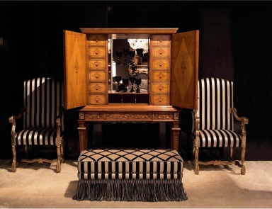 Пуф в текстильной обивке, Zanaboni