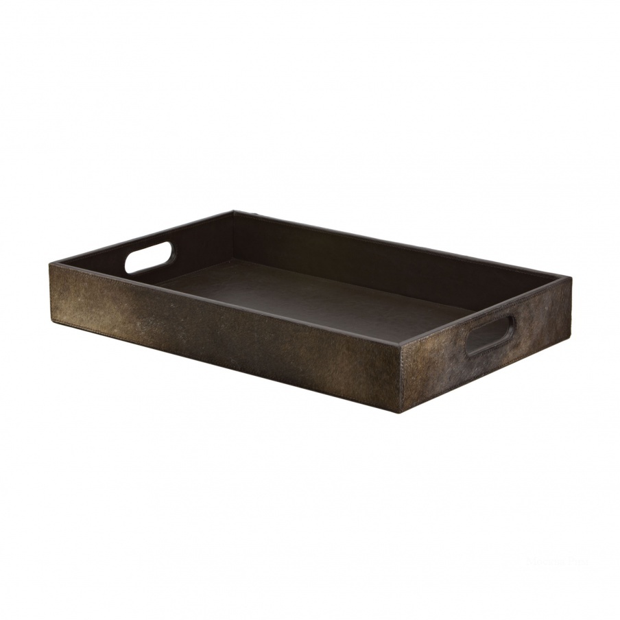 Поднос Chestnut Faux Pony Tray Dimond Home