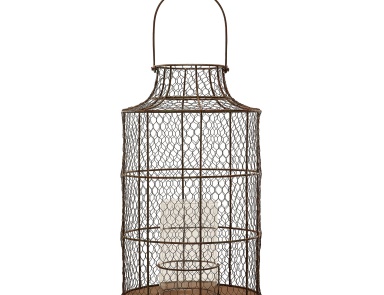 Подсвечник Chicken wire Hurricane - Small. Dimond Home