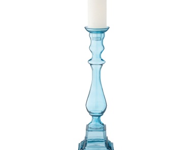 Подсвечник Sea Glass Knight Pillar Holder-Med Dimond Home