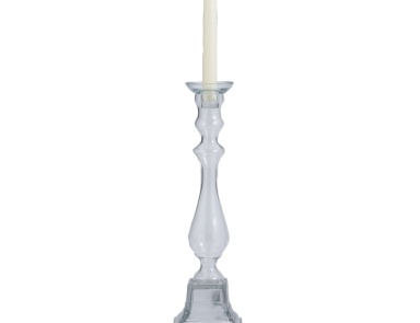 Подсвечник Clear Glass Knight Pillar Holder - Sm Dimond Home