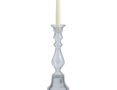Подсвечник Clear Glass Knight Pillar Holder - Md Dimond Home