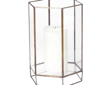 Подсвечник Glass Oriel Hurricane - Sm Dimond Home