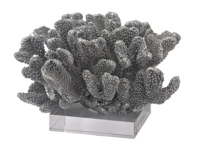 Аксессуар Silver Coral On Acrylic Base Dimond Home