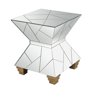 Табурет Mirrored Mosaic Hourglass Foot Stool