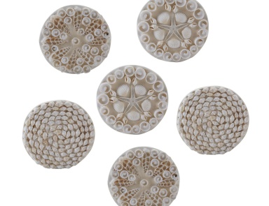 Аксессуар Set of 6 Shell Coasters Dimond Home