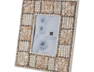 Рамка для фотографий 5X7 Natural Shell Mosaic Frame Dimond Home