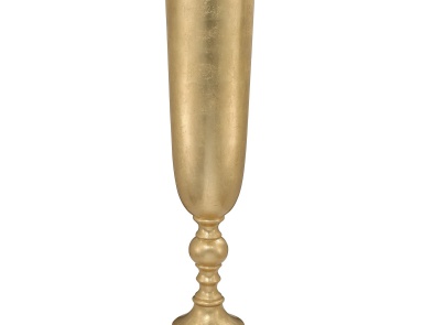Аксессуар Narrow Urn Gold Leaf Planter Dimond Home